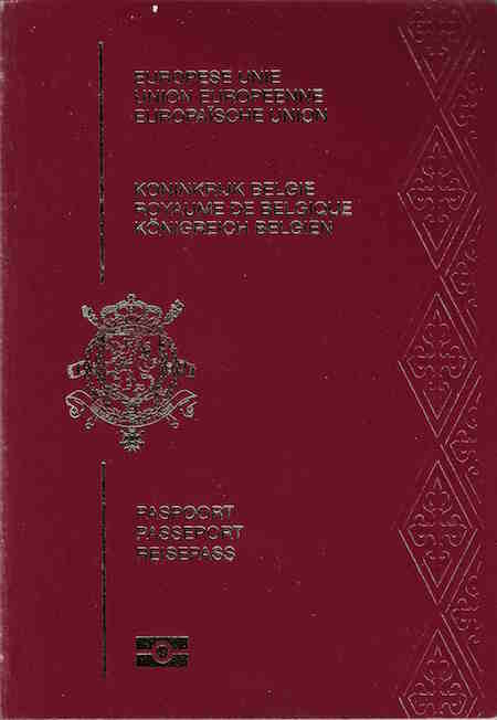 passport validity to travel to belgium